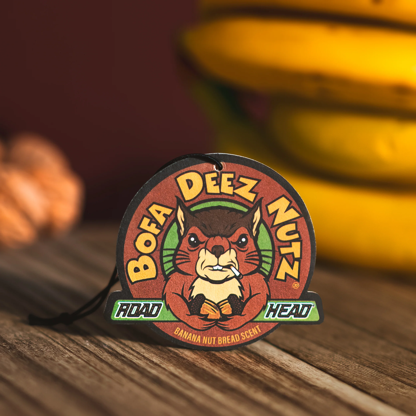 Bofa Deez Nutz - Banana Nut Bread- Car Air Freshener