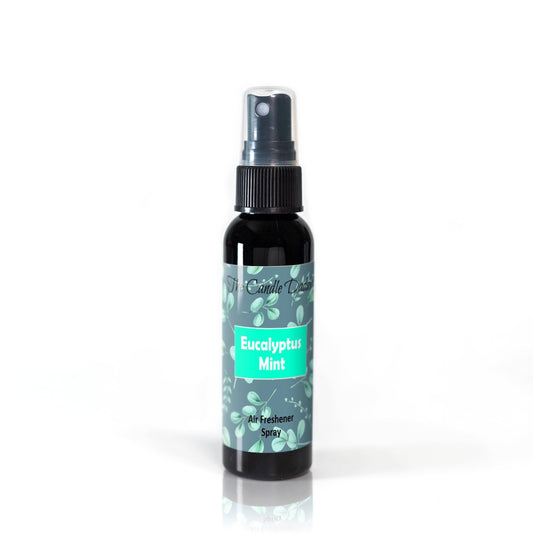3 Pack - Eucalyptus Mint Spray - Eucalyptus Mint Scented - Room/Car Air Freshener Spray – (3) 2 Ounce Spray Bottles - The Candle Daddy